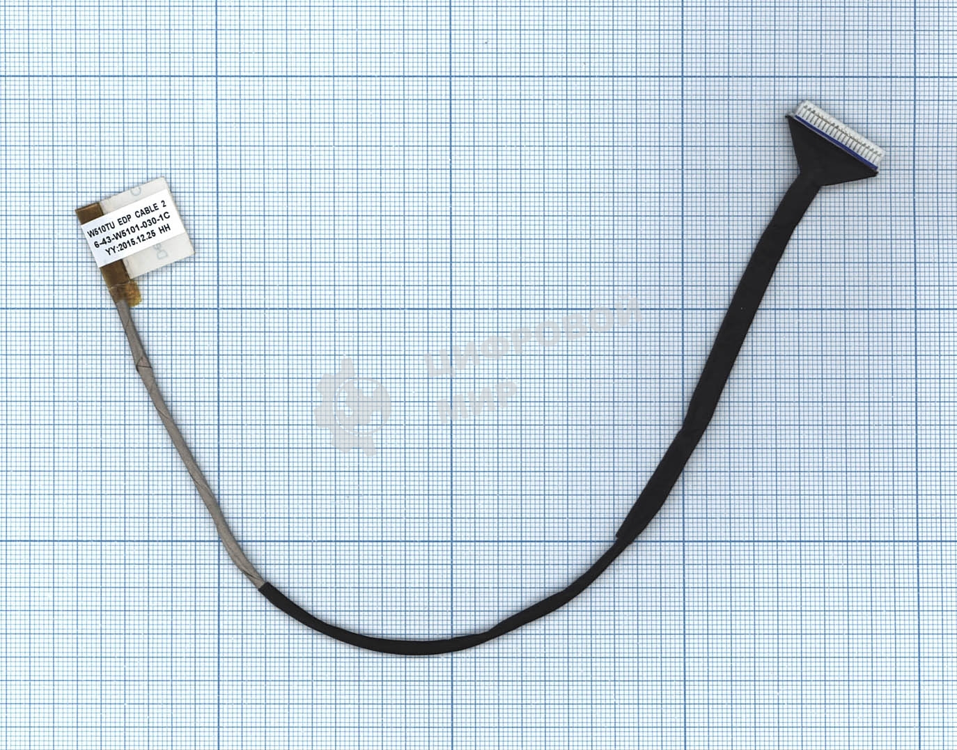 Шлейф матрицы для ноутбука Clevo W510 W510TU