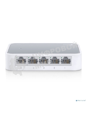 Коммутатор TP-Link SOHO TL-SF1005D Коммутатор 5-port 10/100M mini Desktop Switch, 5 10/100M RJ45 ports, Plastic case