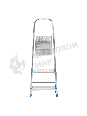 Стремянка Сибртех 3 ступени, стальная, оцинкованная
