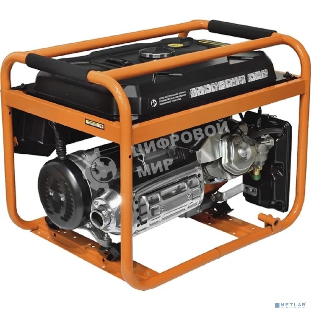 Электрогенератор бензиновый Carver PPG-6500, 5.5 кВт, 74 дБ, 79 кг