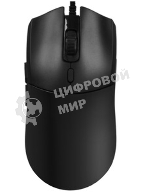 Мышь проводная Oklick 714GM черный, 3200 dpi, USB, кнопки - 7
