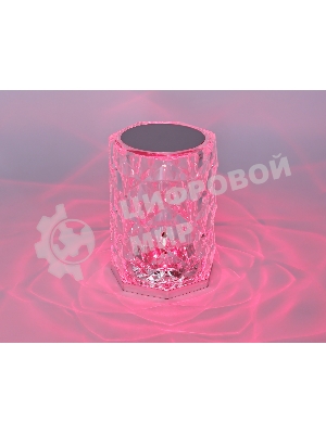 Настольная светодиодная лампа Ambrella light DE8013 CL прозрачный LED RGB 3W