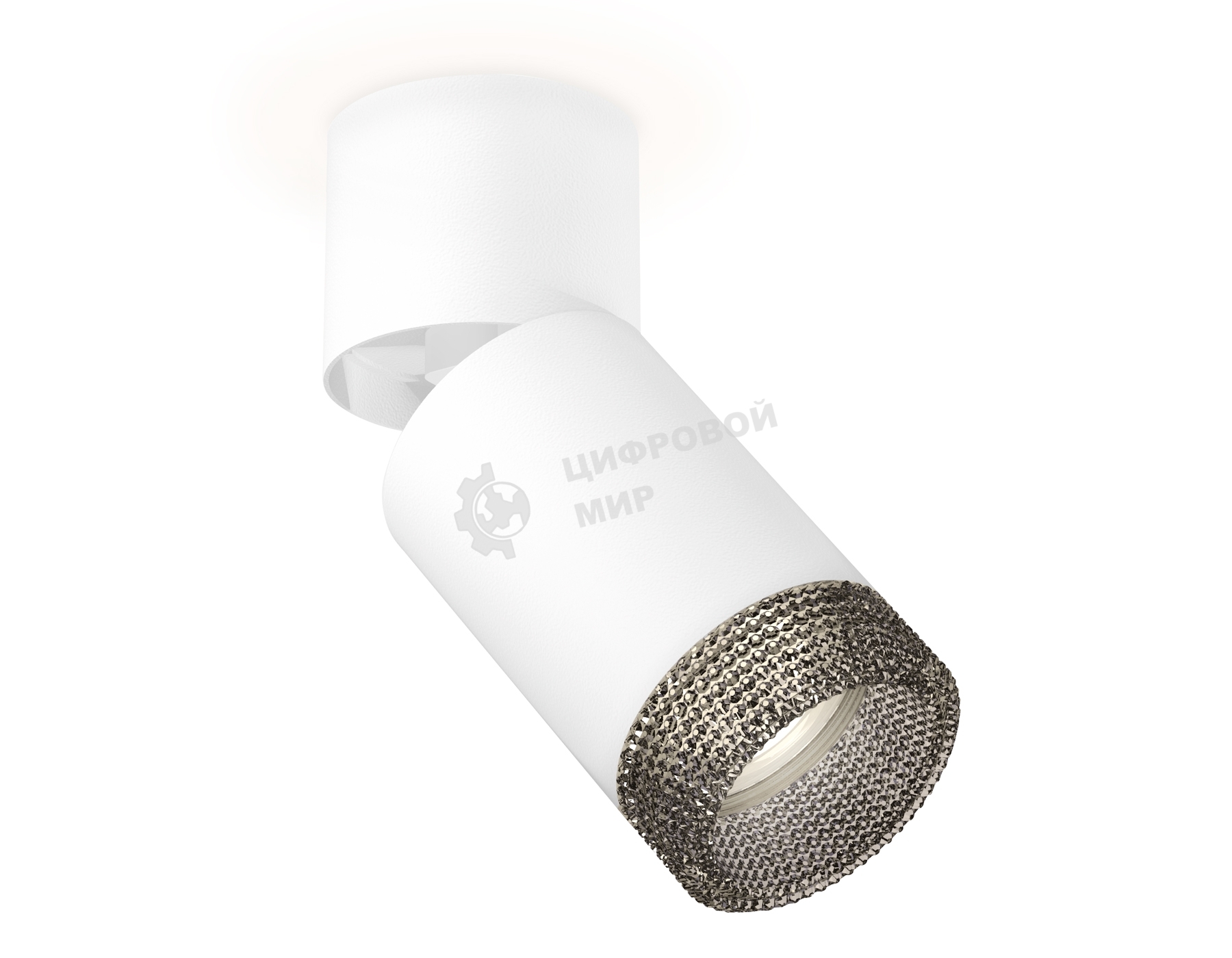 Комплект накладного поворотного светильника Ambrella light XM6312061 SWH/WH/BK белый песок/белый/тонированный MR16 GU5.3 (A2220, C6312, N6151)