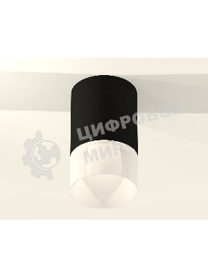 Светильник Ambrella Light XS7422025 SBK/FR черный песок/белый матовый MR16 GU5.3 (C7422, N7170)
