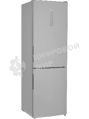 Холодильник Haier CEF535ASD серебристый двухкамерный, 241/105л, морозилка снизу, No Frost