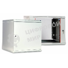 Шкаф телеком. настенный разборный 6U (600х520) дверь металл (ШРН-Э-6.500.1)