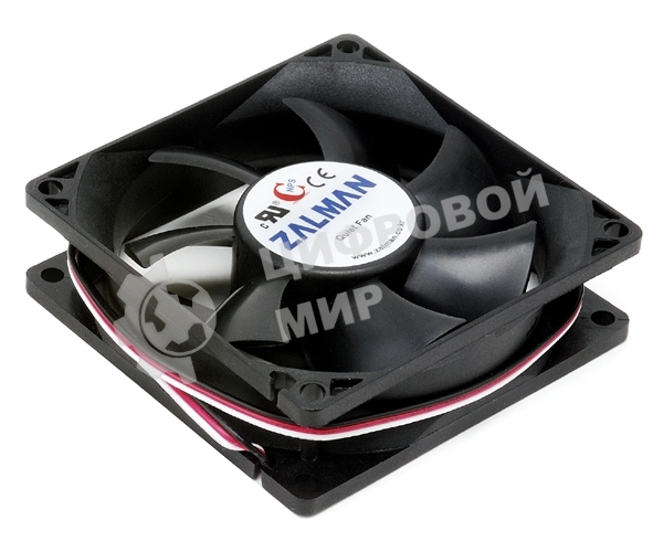 Вентилятор для корпуса Zalman ZM-F1 PLUS (SF) черный, 80 мм, 2000 об/мин, 23 дБ, 3 pin