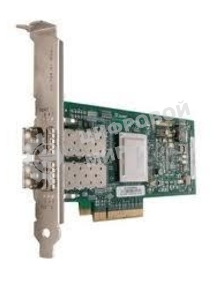 Контроллер Qlogic QLE2562-CK 8Gb 2-port FC HBA x8 PCIe LC multi-mode optic