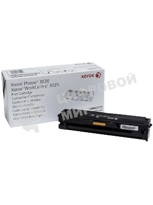 Картридж лазерный Xerox 106R02773 черный для Xerox Phaser 3020/WC 3025 (1500 стр)(Channels)