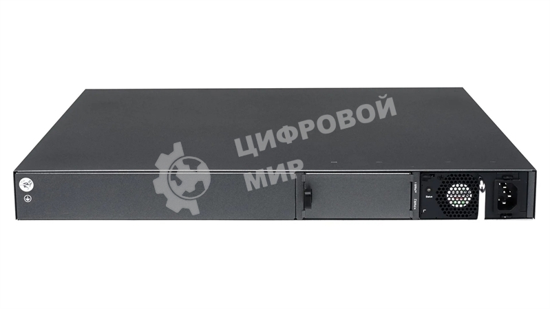 Коммутатор управляемый стекируемый уровня L3 с поддержкой PoE 802.3af/at, 24 порта 10/100/1000 BASE-T, 4 порта 10GbE SFP+, 4K VLAN, 32K MAC адресов, консольный порт, 1 MGMT порт, 1 порт USB 2.0 (на п