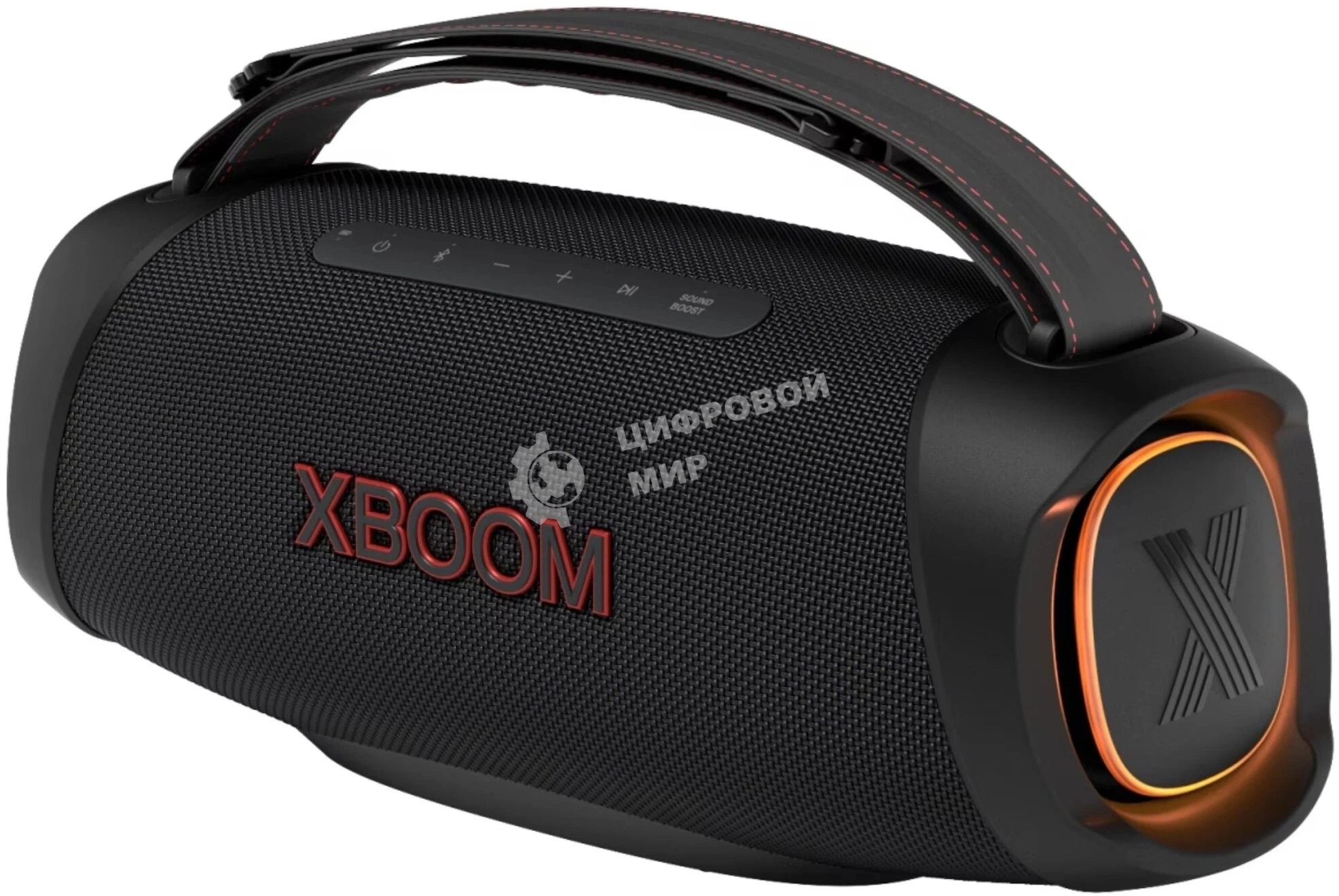 Портативная колонка LG Xboom XG8T черный 120W 2.1 BT/USB