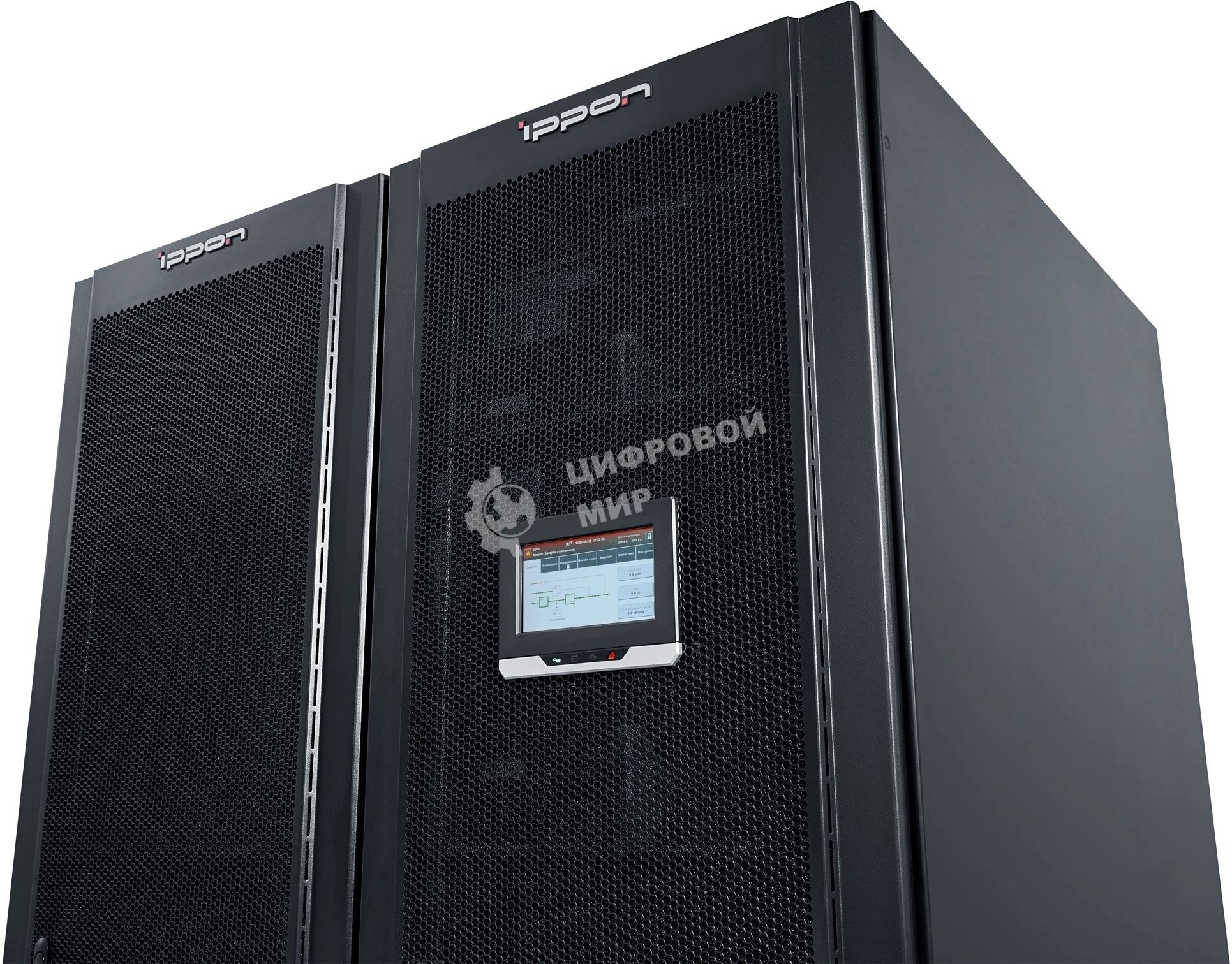 Шкаф системный Ippon BlackRock 600K 1993044 напольный 2020 мм 600 мм 1100 мм