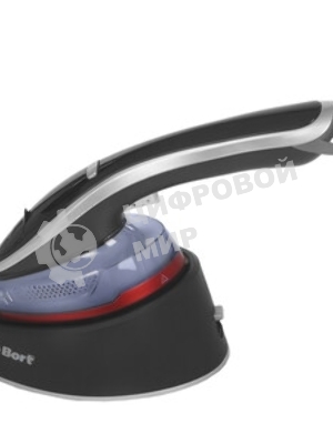 Отпариватель Bort Steam PowerPlus черный/голубой, 1300 Вт, 25 г/мин, 140 мл