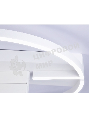 Светильник Ambrella light FL51459/1+1 WH белый 72W 3000K-6400K+4200K D600*110 (ПДУ РАДИО 2.4G)