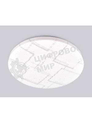 Потолочный светодиодный светильник Ambrella light FZ1032 WH белый 30W 6400K D370*55 (Без ПДУ)