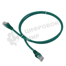 Патч-корд LANMASTER LSZH UTP cat.5e, 5.0 м, зеленый