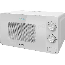 Микроволновая печь Gorenje MO20E1W2 белый, 20 л, 800 Вт, переключатели - поворотный механизм