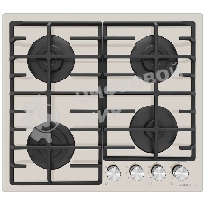 Газовая варочная панель Maunfeld EGHG.64.6CBG/G, 4 конфорки, закаленное стекло, бежевый