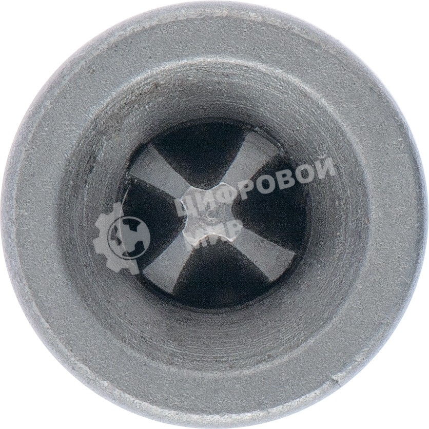 Бита Сибртех PH2x50 мм с ограничителем для ГКЛ, 2 шт., CrMo