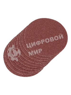 Круг абразивный Matrix на ворсовой подложке под 
