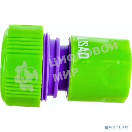 Соединитель пластмассовый быстросъемный для шланга Palisad 3/4