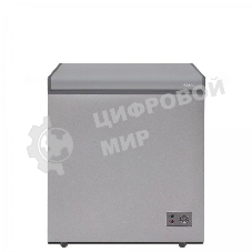 Морозильный ларь Бирюса Б-M155KX, металлик, 145л