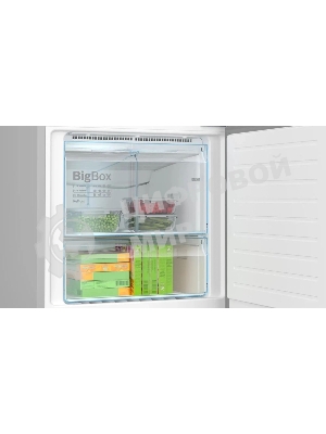 Холодильник Bosch KGN56LB31U черный двухкамерный 279/87л морозилка снизу, No Frost