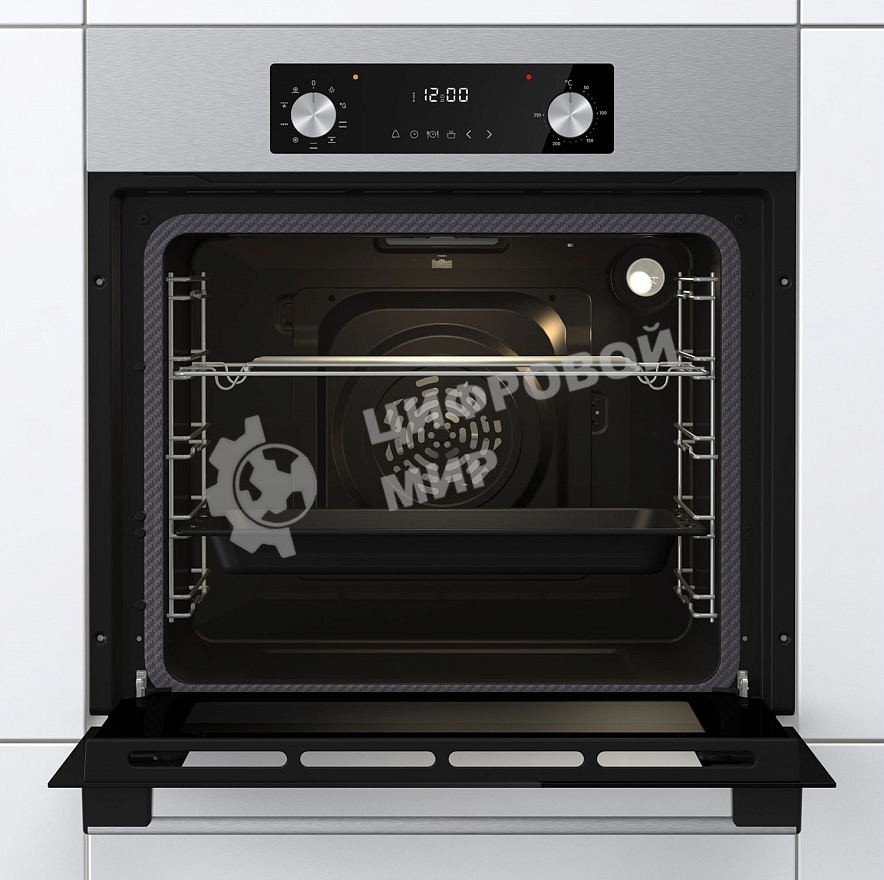 Духовой шкаф электрический Gorenje BO6737E02NX, черный