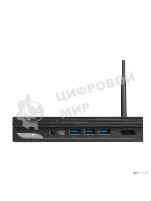 Компьютер MSI Pro DP10 12M Mini Core i7-1360P (2.2GHz), 32Gb(16*2) DDR4 SO-DIMM, 1TB SSD M.2, Intel UHD Graphics, noDVD, WiFi, BT, 120W, VESA, VGA, noOS, 1y war-ty, черный