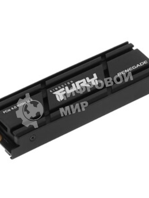 Накопитель SSD Kingston Fury Renegade, 2Tb, M.2(22x80мм), NVMe, PCIe 5.0 x4, 3D TLC, R/W 14700/14000Mb/s, IOPs 2 200 000/2 200 000, TbW 2000, DWPD 0.5 (12 мес)