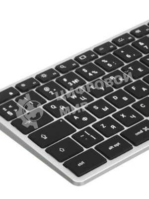 Клавиатура Satechi Slim X3 беспроводная, Bluetooth, серый