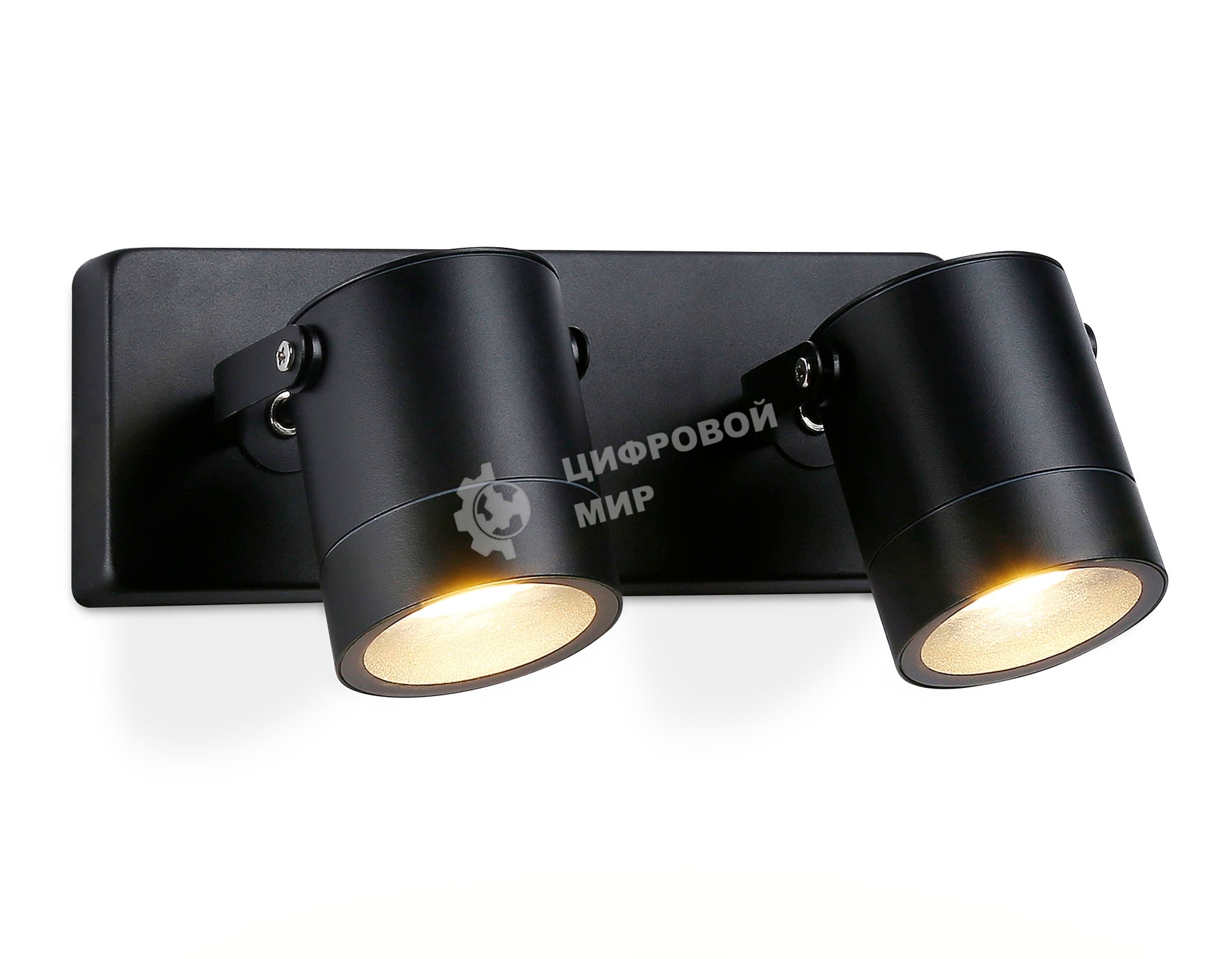 Светильник Ambrella light ST3888/2 BK черный IP54 GU10/2 max 35W 250*80*85