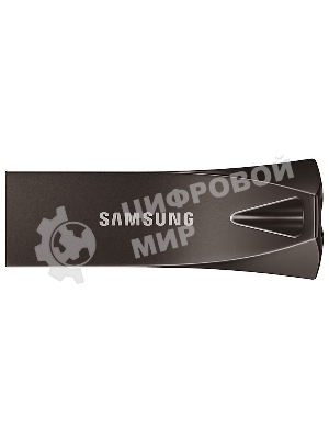 Флешка USB 64Gb USB Drive USB 3.1 Samsung BAR Plus (up to 300Mb/s) (MUF-64BE3/APC) серебристый