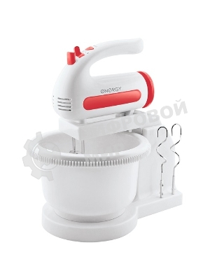 Миксер Energy EN-273, с чашей, 5 скоростей, 200 Вт, чаша 1,5л