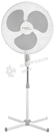 Вентилятор напольный Scarlett SC-SF111B27 (серый)
