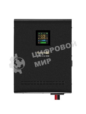 Комплект Источник бесперебойного питания EX296004RUS + батарея 75Aч EX285653RUS 4шт (инвертор, синус, для котла, настенный) ExeGate FineSine SX-5000.LCD.AVR.2SH.T <5000VA/3500W, чистая синусоида, цветной LCD-дисплей, AVR, 2*Schuko+клеммы, линейно-интерактивный, крепление настенное, черный> + батарея ExeGate HRL 12-75 (12В, 75Ач) 4шт