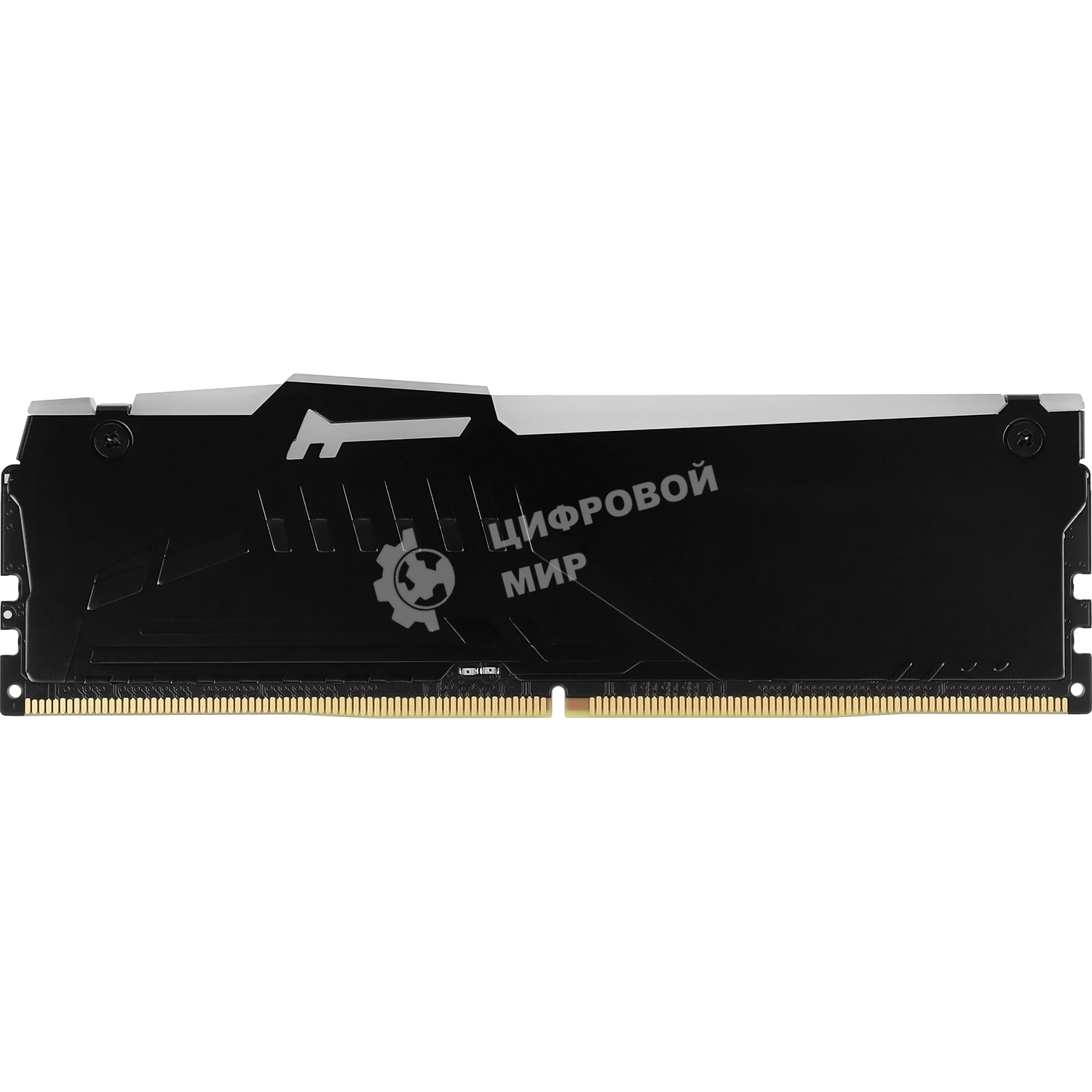 Оперативная память Kingston Fury Beast, DDR5, 32Gb (1x32GB), 5600MHz, CL36, DIMM, радиатор, RGB, черный