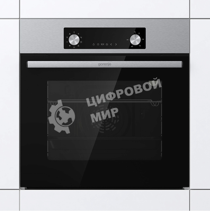 Духовой шкаф электрический Gorenje BO6737E02NX, черный