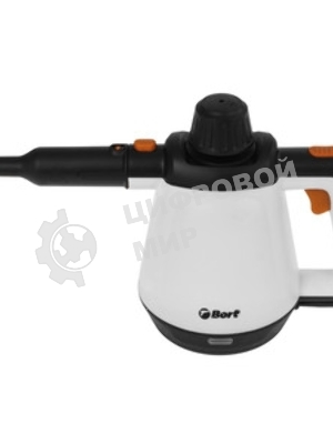 Пароочиститель Bort BDR-2800-RR Мощность 1300 Вт; Макс 3,2 бар; подача пара 35 г/мин; Температура 133 °С; Емкость бачка 450 мл гарантия 2 г 93410969