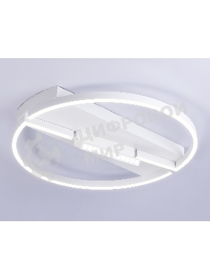 Светильник Ambrella light FL51459/1+1 WH белый 72W 3000K-6400K+4200K D600*110 (ПДУ РАДИО 2.4G)