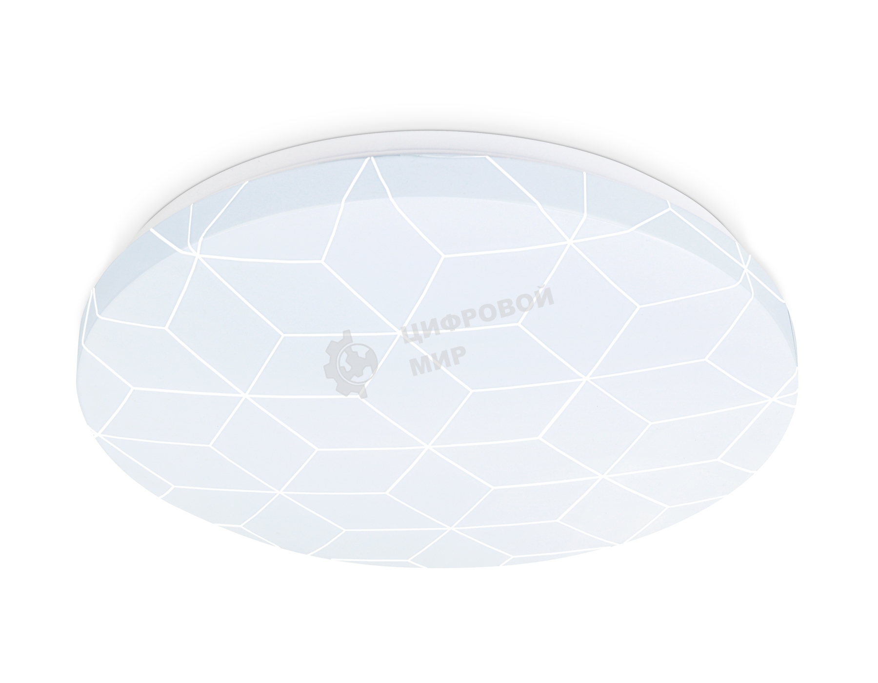 Потолочный светодиодный светильник Ambrella light FZ1035 WH белый 21W 6400K D320*55 (Без ПДУ)