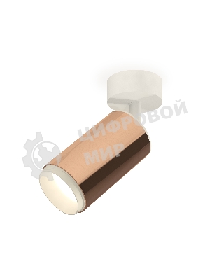 Светильник Ambrella Light XM6326002 PPG/SWH золото розовое полированное/белый песок MR16 GU5.3 (A2202, C6326, N6120)