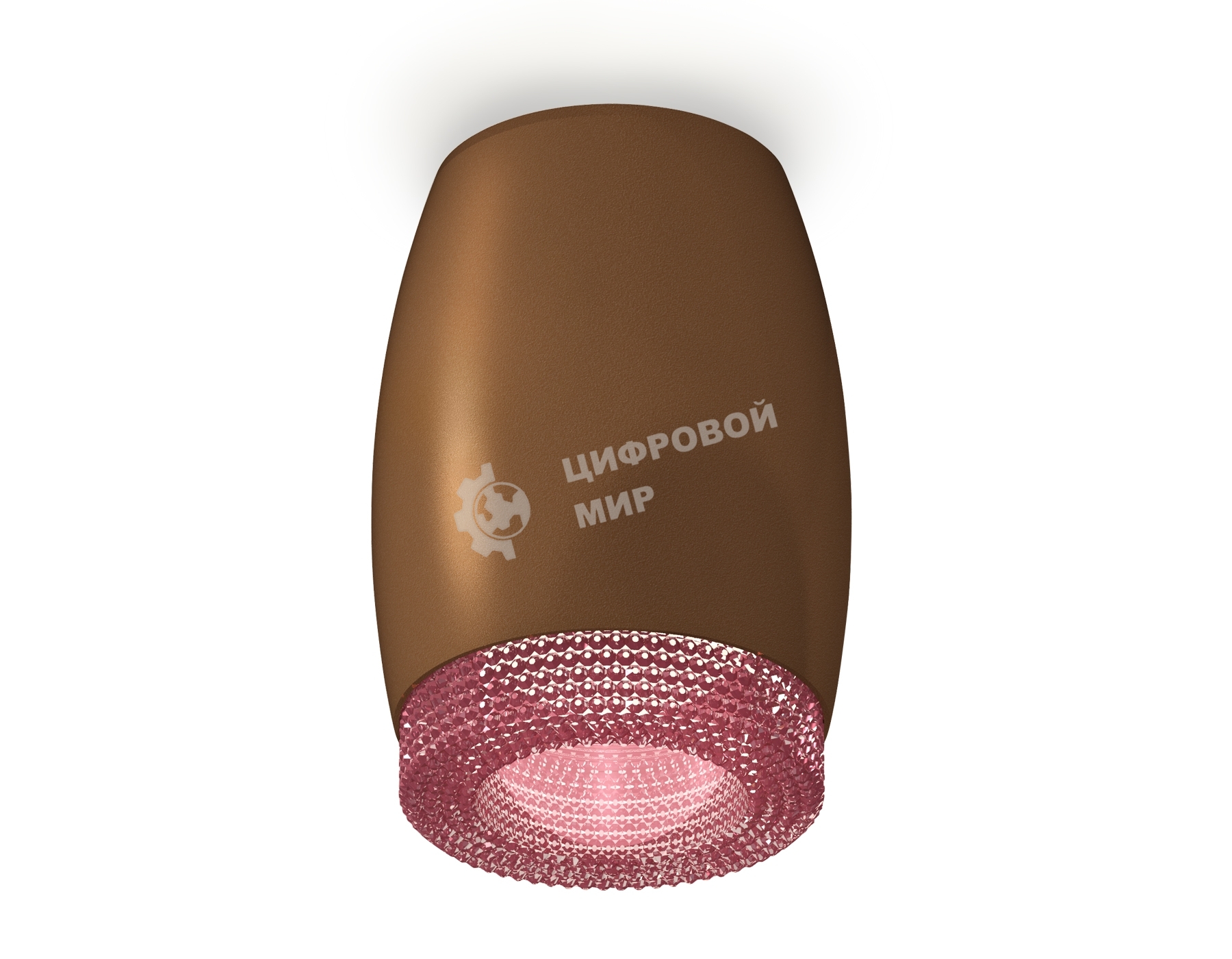 Светильник Ambrella Light XS1124010 SCF/PI кофе песок/розовый MR16 GU5.3 (C1124, N7193)
