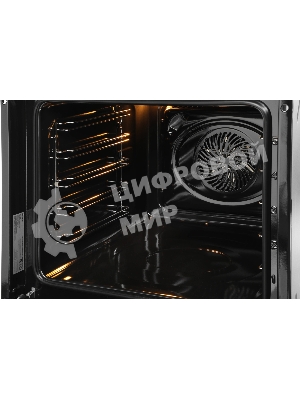Духовой шкаф электрический Hyundai HEO 6773 IX черный/нержавеющая сталь