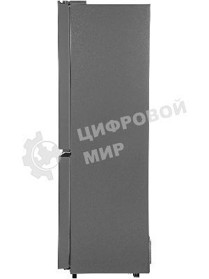 Холодильник Hyundai CM45083F черный трехкамерный 289/144л морозилка снизу, No Frost, Side by Side