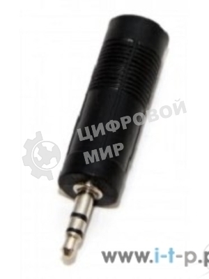 Переходник аудио 5bites mini Jack 3.5мм (M) -) Jack 6.3мм (F)