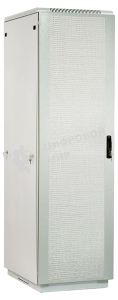 Шкаф телекоммуникационный напольный 42U (6001000) дверь перфорированная