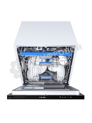 Встраиваемая посудомоечная машина Maunfeld MLP-12IM, черный, 59.8 см, 14 компл., 44 дБ, класс A++