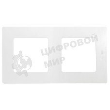Рамка 2-м Etika Legrand 672502 белый