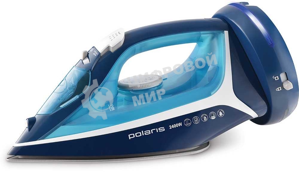 Утюг Polaris PIR 2444K Cord LESS 2400 Вт синий/белый